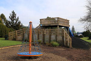 Playground equipment safe for park users