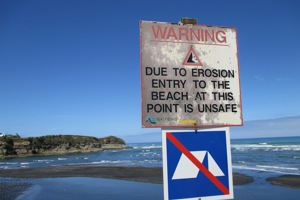 WDC urges public to comply with safety measures in place at Point Road Mokau