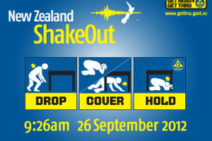 ShakeOut – Remember 26 September 9:26am