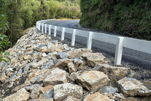 Repair work completed on Te Anga Road