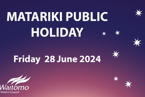 Matariki Public Holiday - Service Information